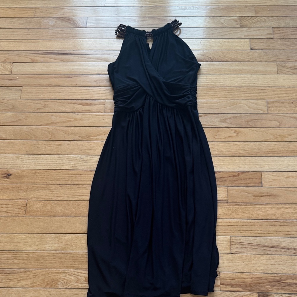 Elegant Black Sleeveless Dress New York & Co 
Size 6